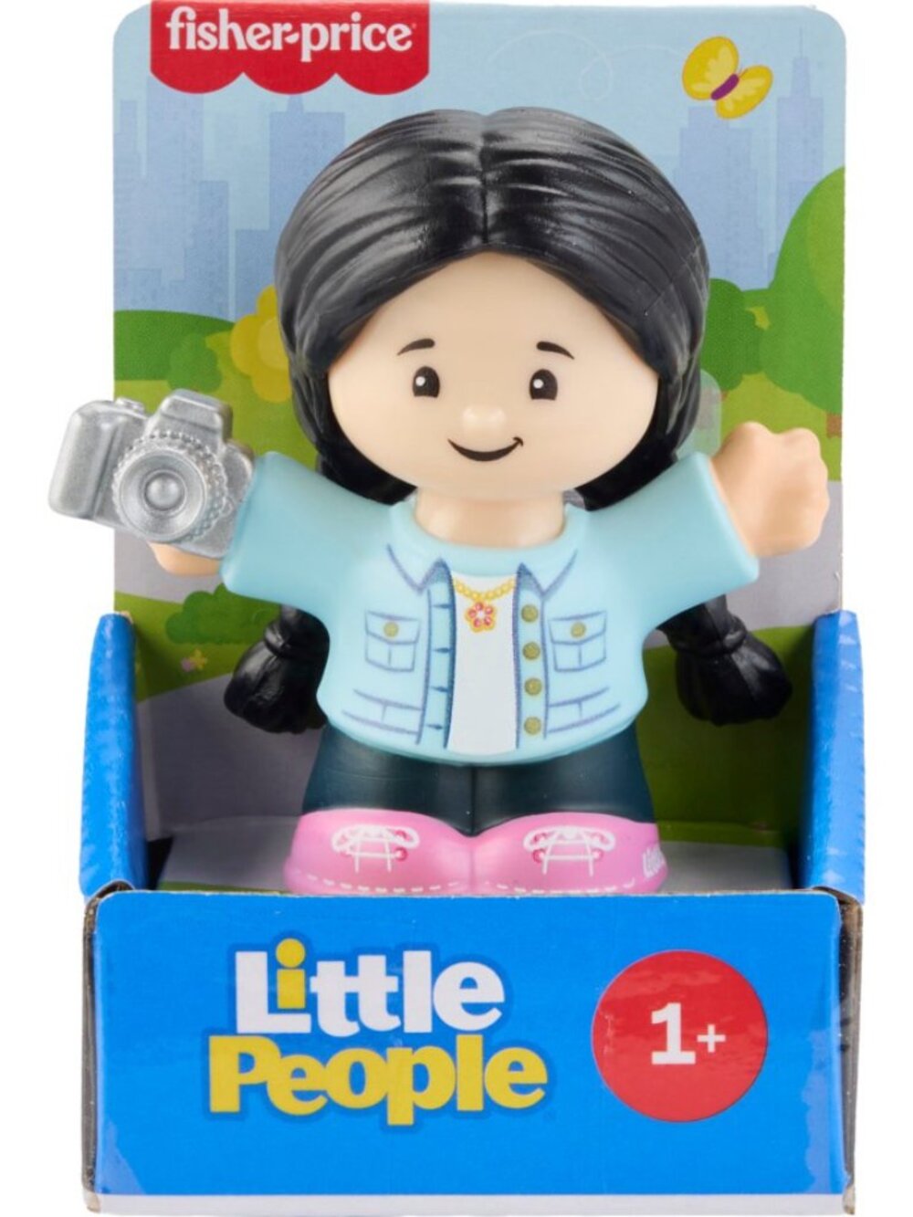 NEW Fisher-Price Little People Photographer Girl JNJ95